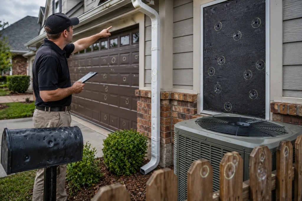 How Insurance Companies Evaluate Hail Damage 2